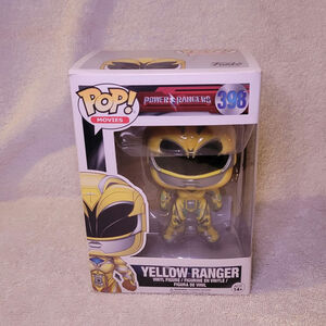 Funko POP Movies Power Rangers Yellow Ranger Toy Figure Number 398